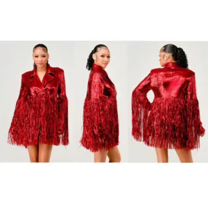 Shimmy Shammy Blazer Dress
