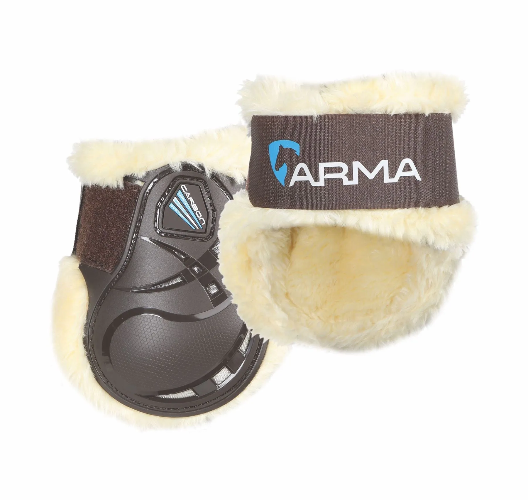 Shires Arma Carbon Supafleece Fetlock Boots