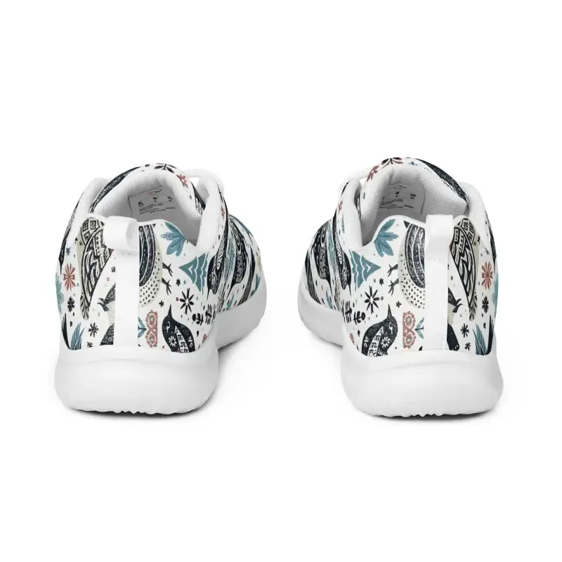 Soar in Colorful Birds Women's Athletic Shoes