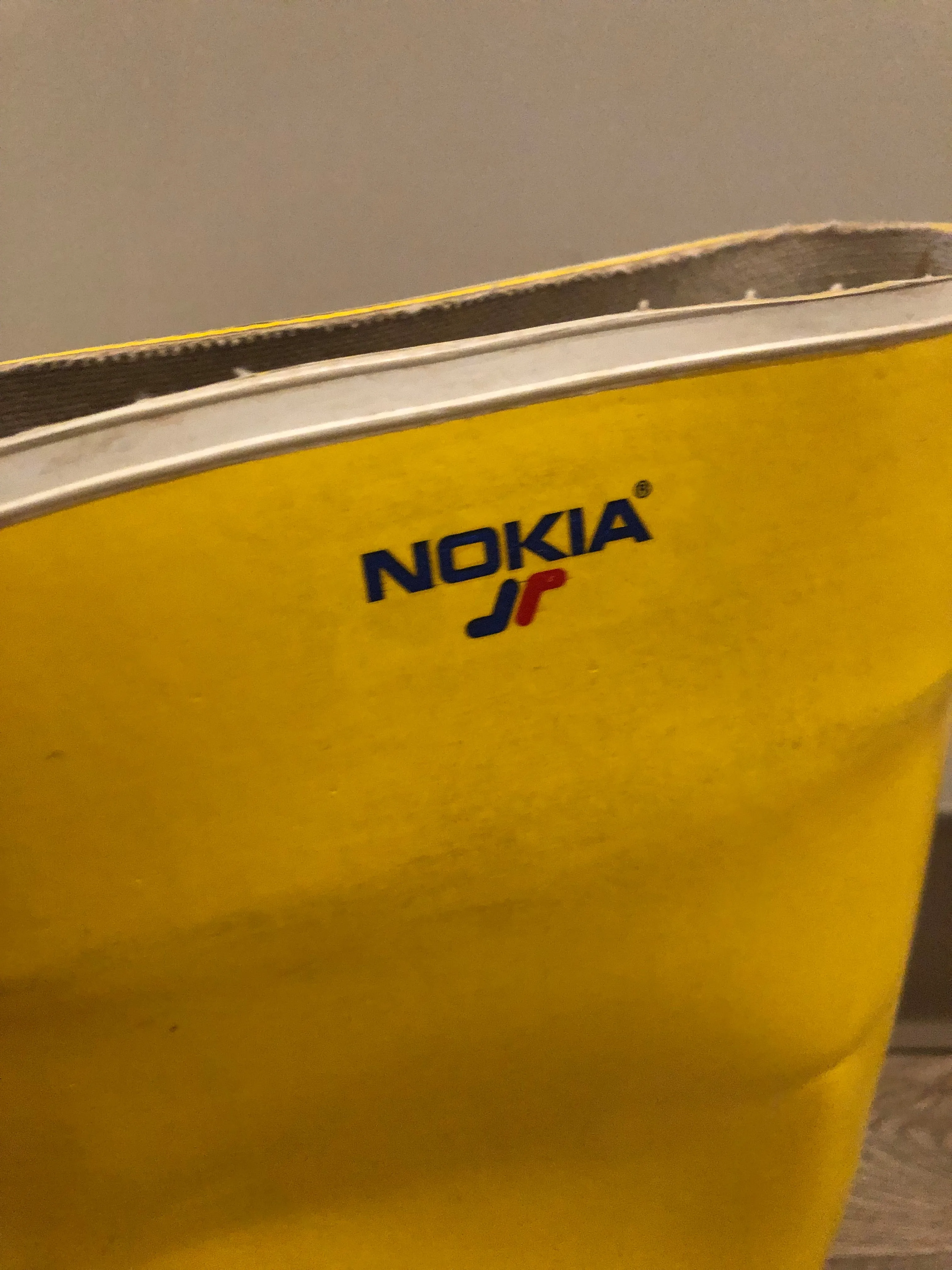 SOLD Vintage Nokia Yellow Rubber Sailing Boots, Made in Finland, 13 Mens US/ 46EUR
