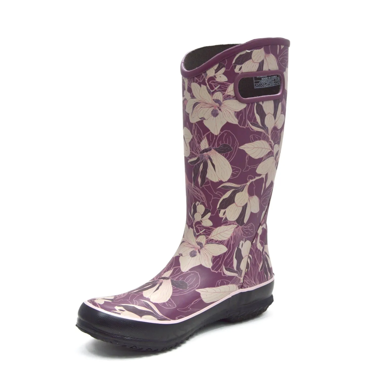 Spring Vintage Rain Boots Violet