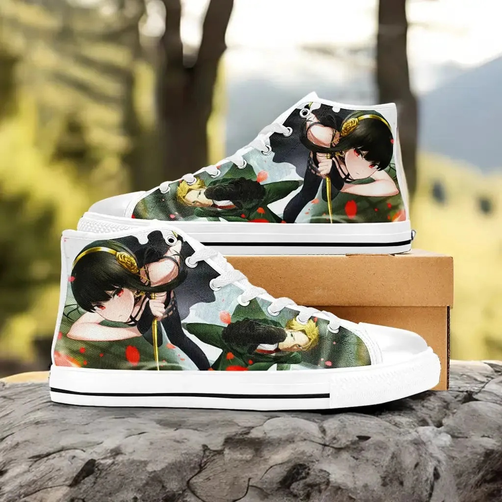Spy x Family Yor Loid Shoes High Tops Sneakers for Kids and Adults