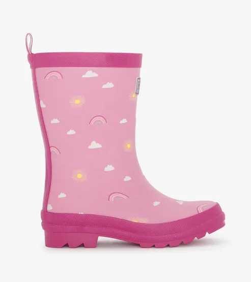 Sun Charms Matte Rain Boots