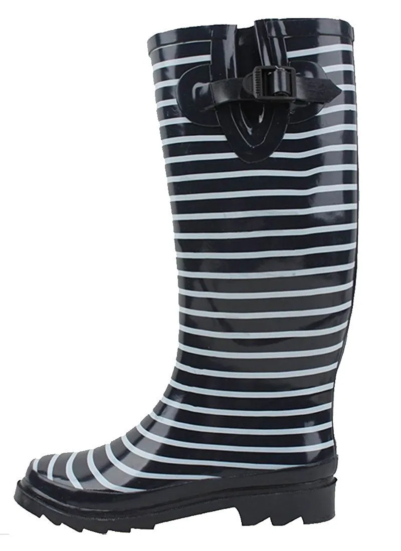 Sunville Brand Women's Rubber Rain Boots