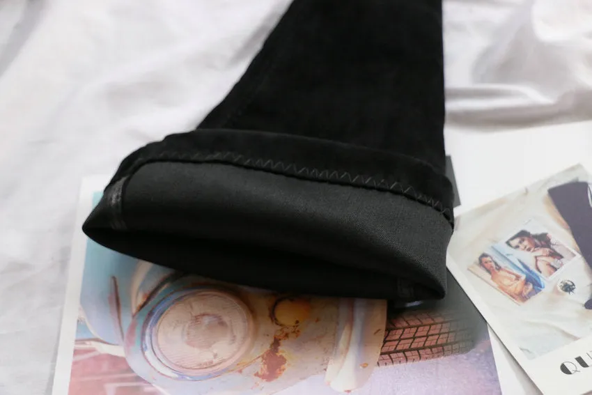 Thigh High Skinny Heel Boots