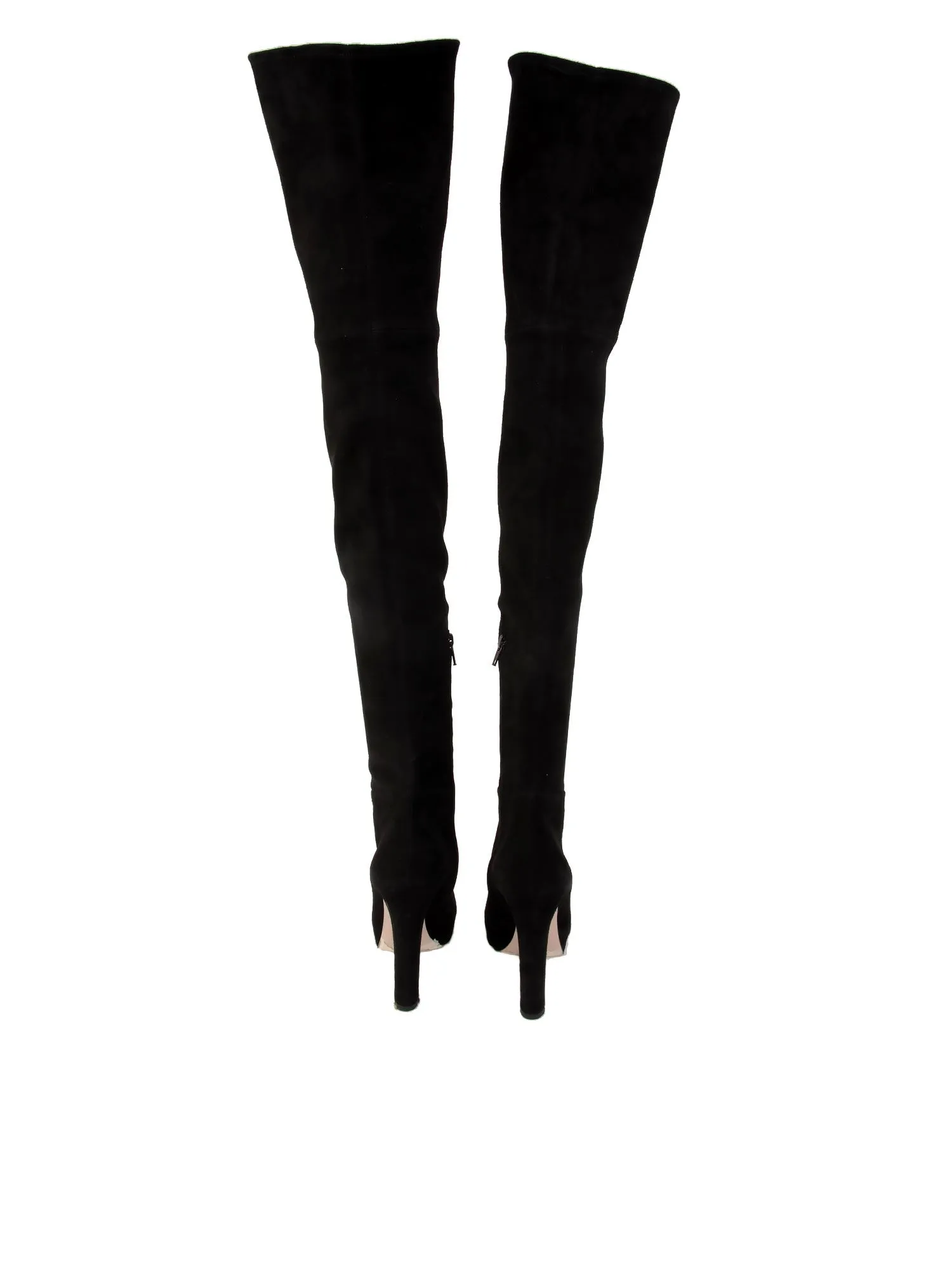 Thigh-High Suede Boots