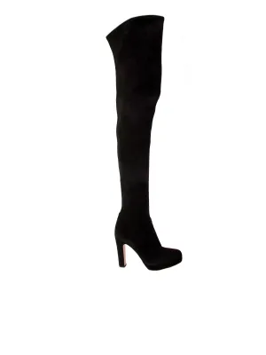 Thigh-High Suede Boots