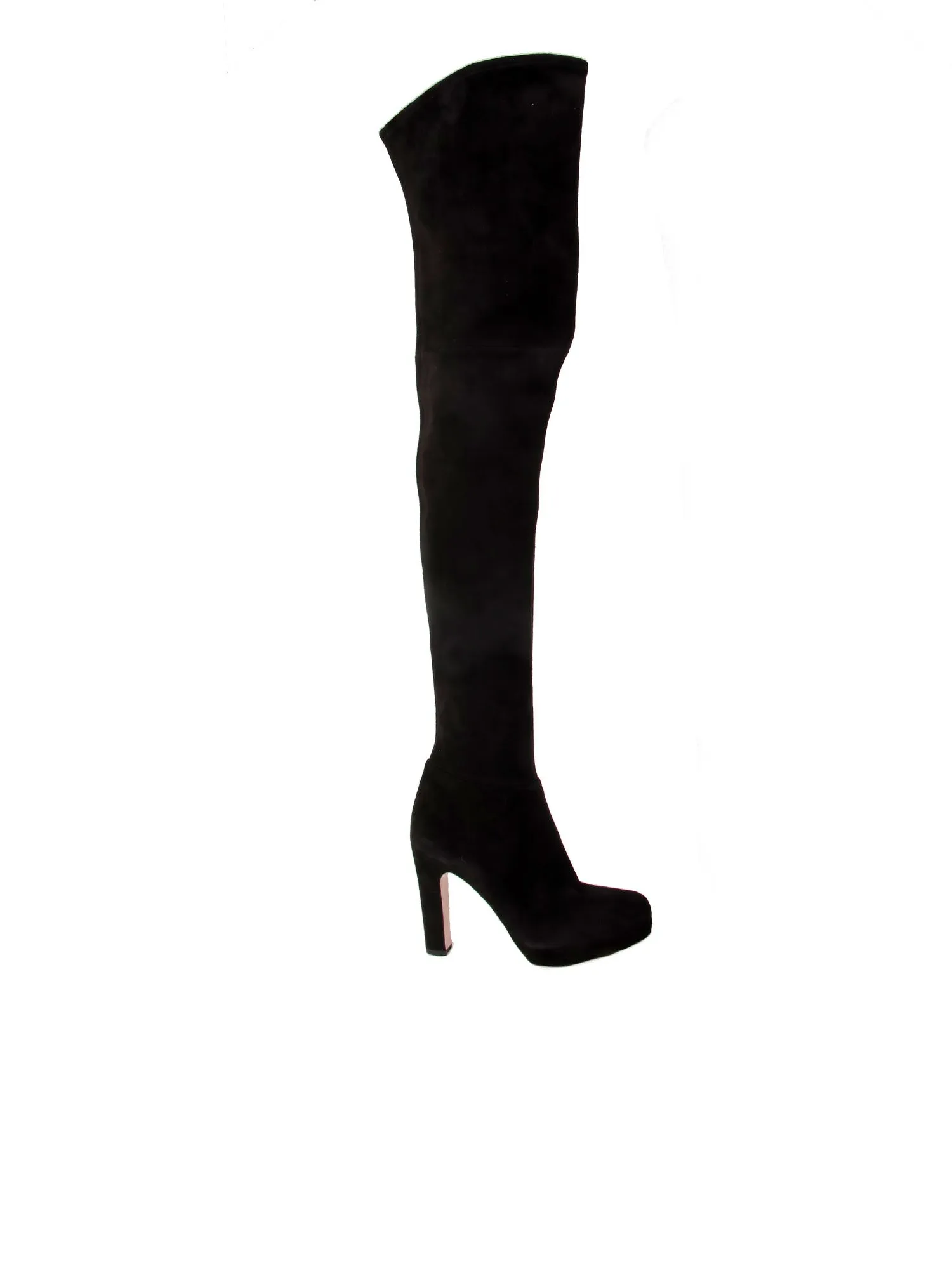 Thigh-High Suede Boots