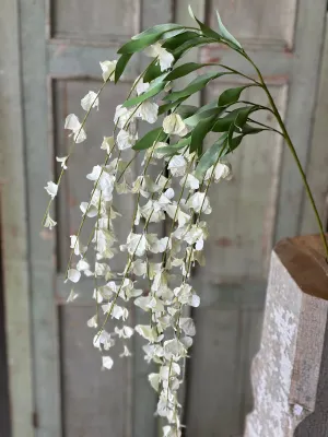 Torrent Blooms Spray | 47" | Cream | NOT CURRENTLY IN STOCK-New For Spring 2025!