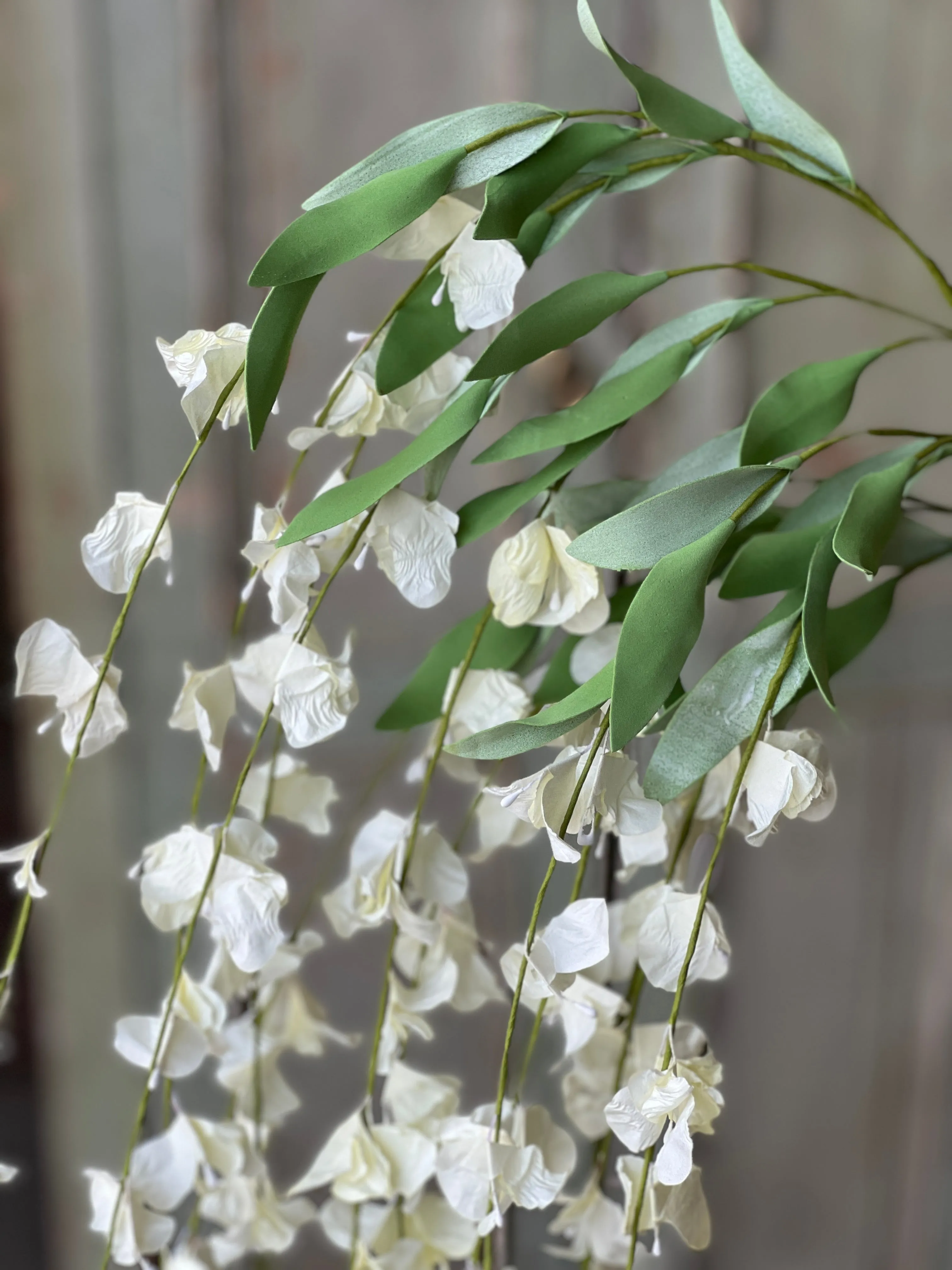 Torrent Blooms Spray | 47" | Cream | NOT CURRENTLY IN STOCK-New For Spring 2025!