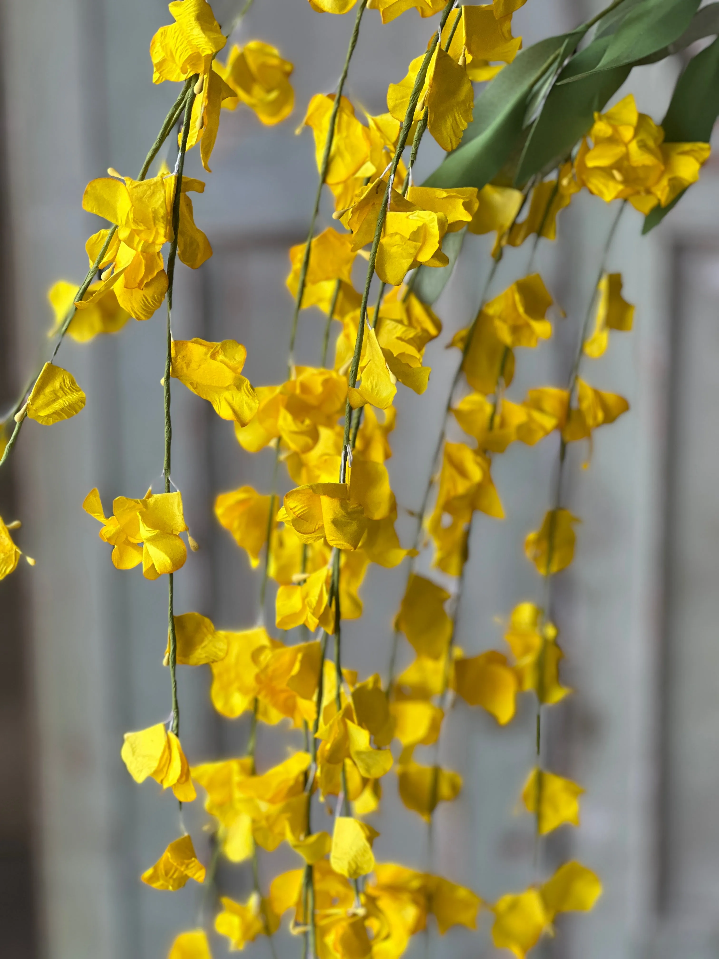 Torrent Blooms Spray | 47" | Yellow | NOT CURRENTLY IN STOCK-New For Spring 2025!