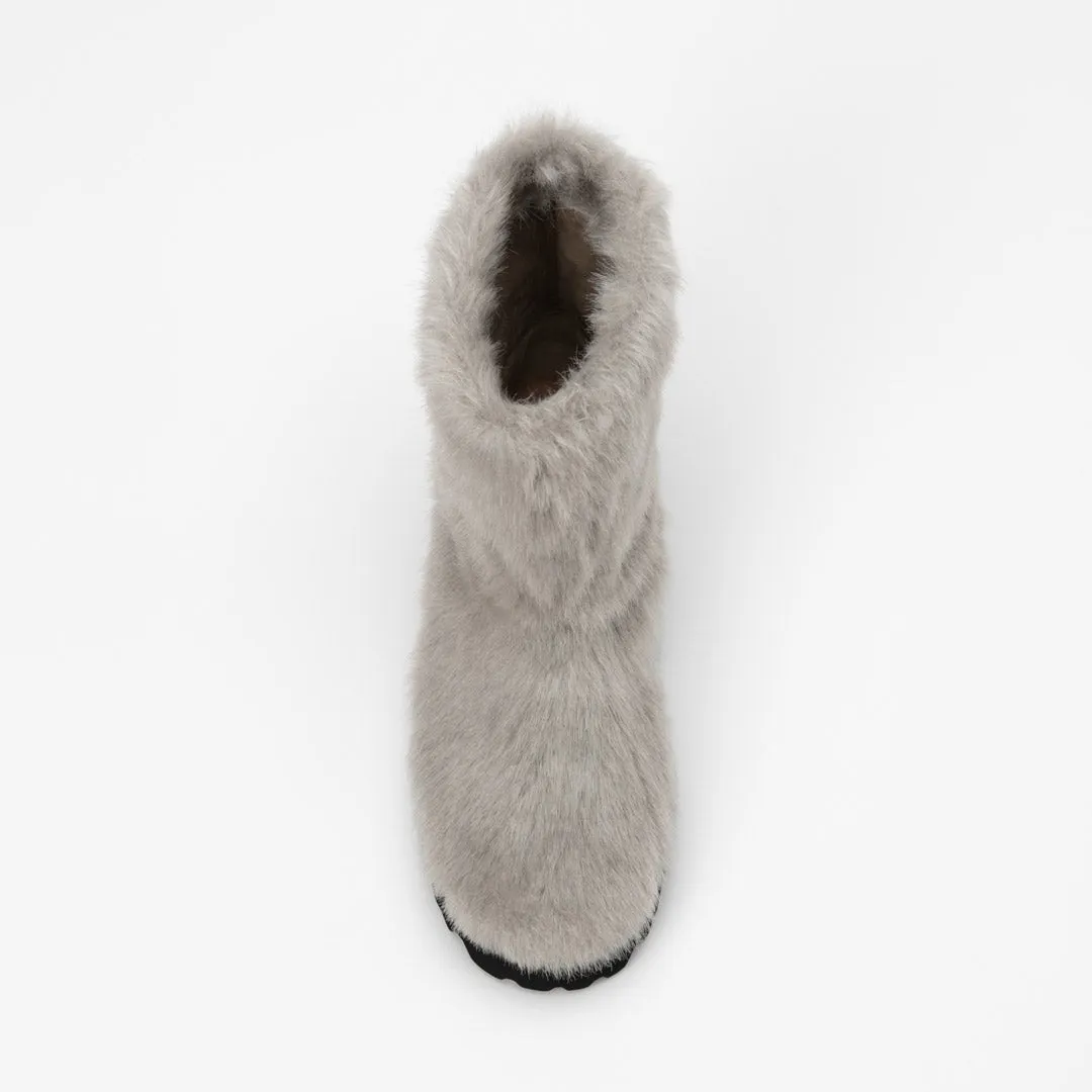 TULIN - faux fur ankle boots