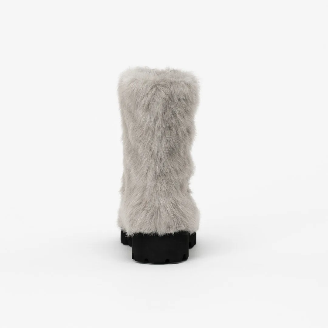 TULIN - faux fur ankle boots