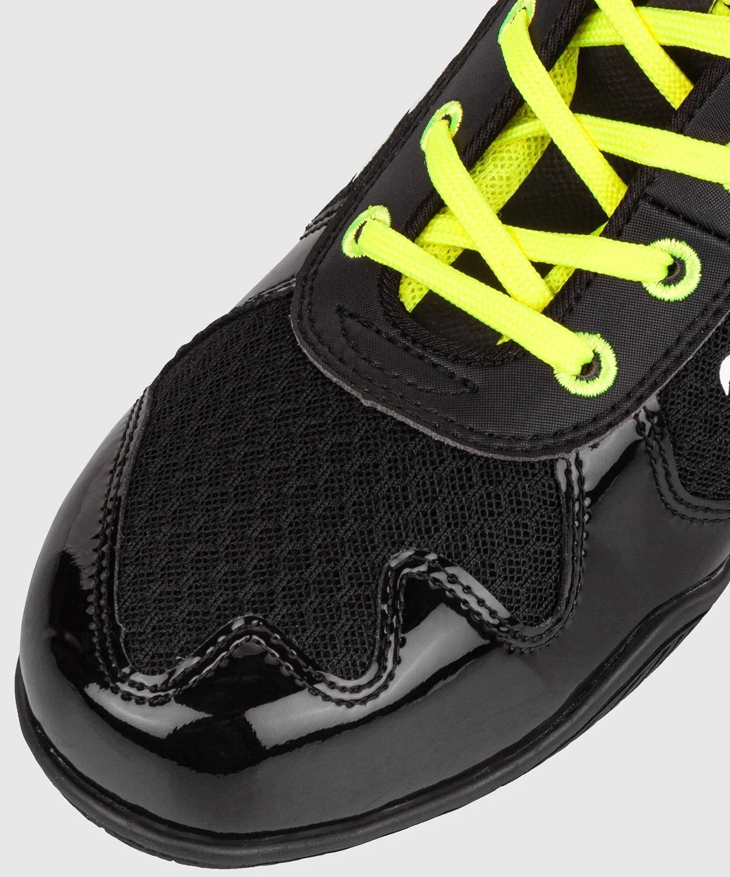 Venum Giant Low VTC 2 Edition Boxing Shoes - Black/Neo Yellow