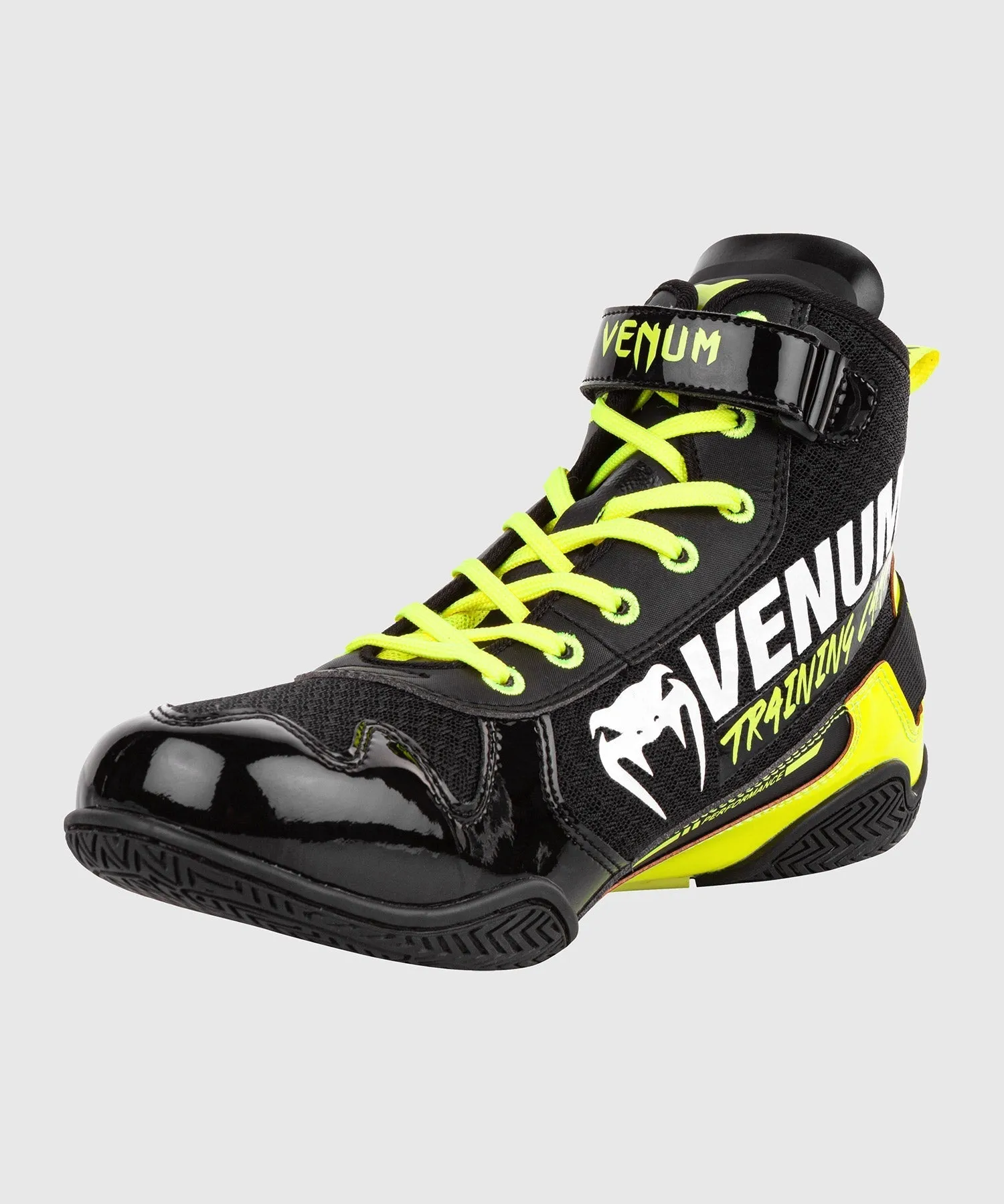 Venum Giant Low VTC 2 Edition Boxing Shoes - Black/Neo Yellow
