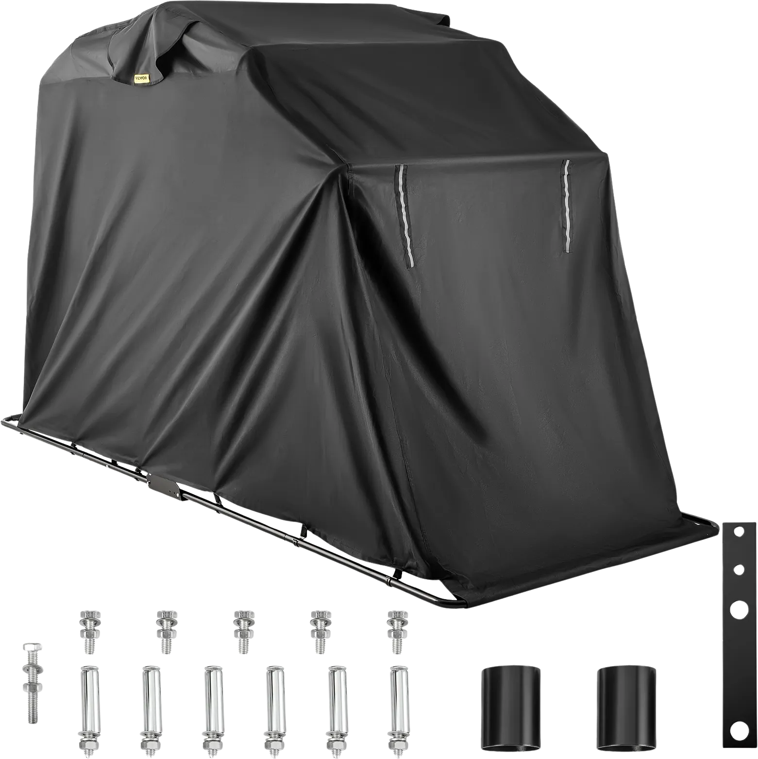 Vevor Motorcycle Shelter Retractable Heavy Duty Storage Cover Waterproof New