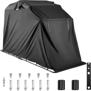 Vevor Motorcycle Shelter Retractable Heavy Duty Storage Cover Waterproof New