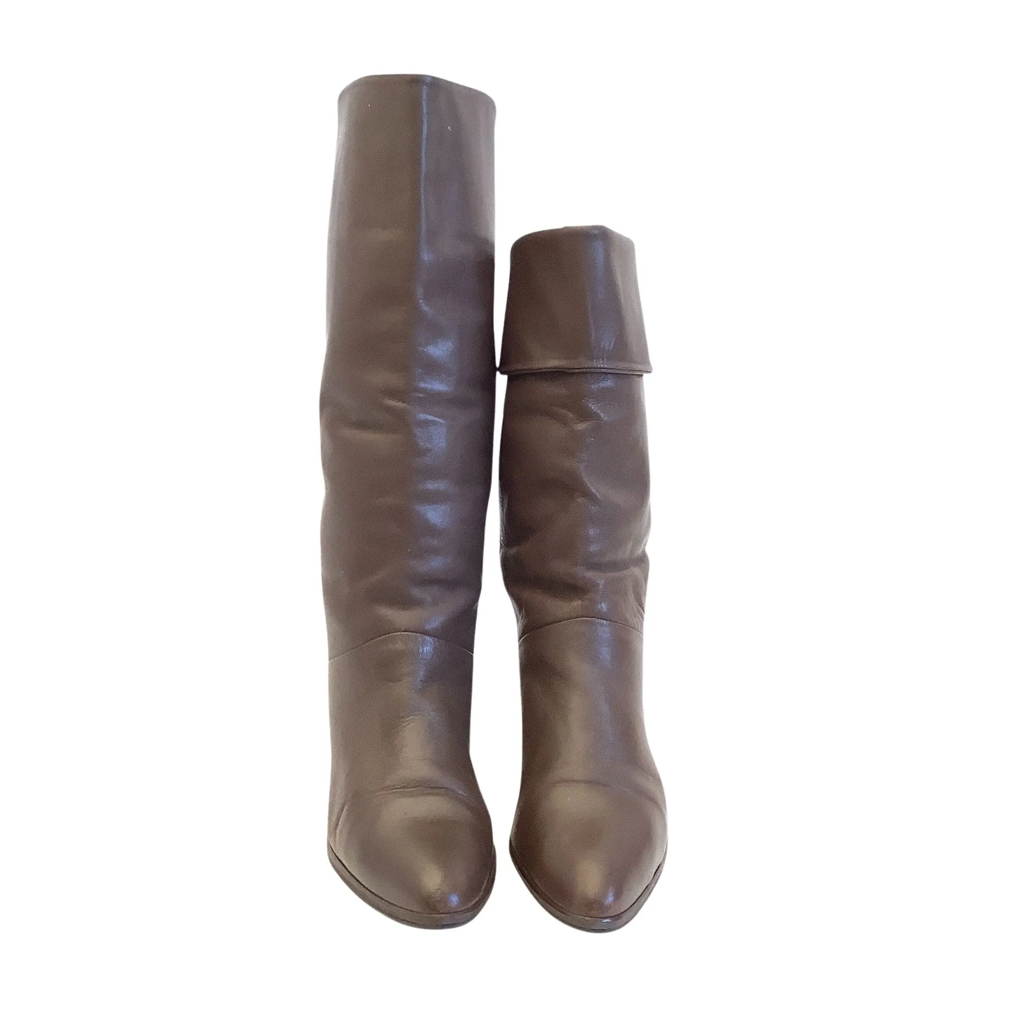 Vintage Slouchy Brown Boots