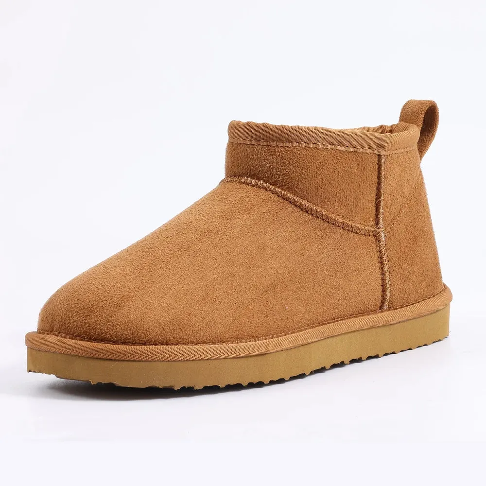 Warm Fuzzy Snow Boots for Winter