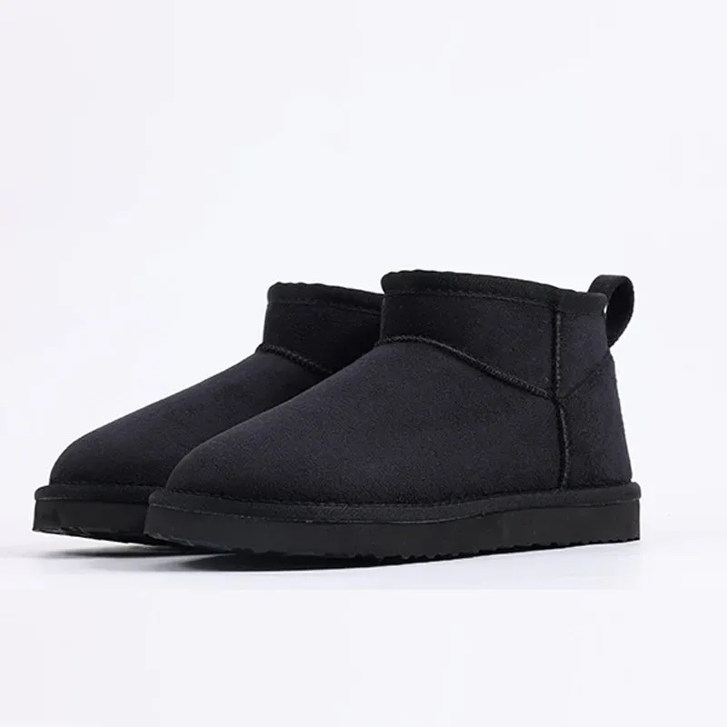 Warm Fuzzy Snow Boots for Winter