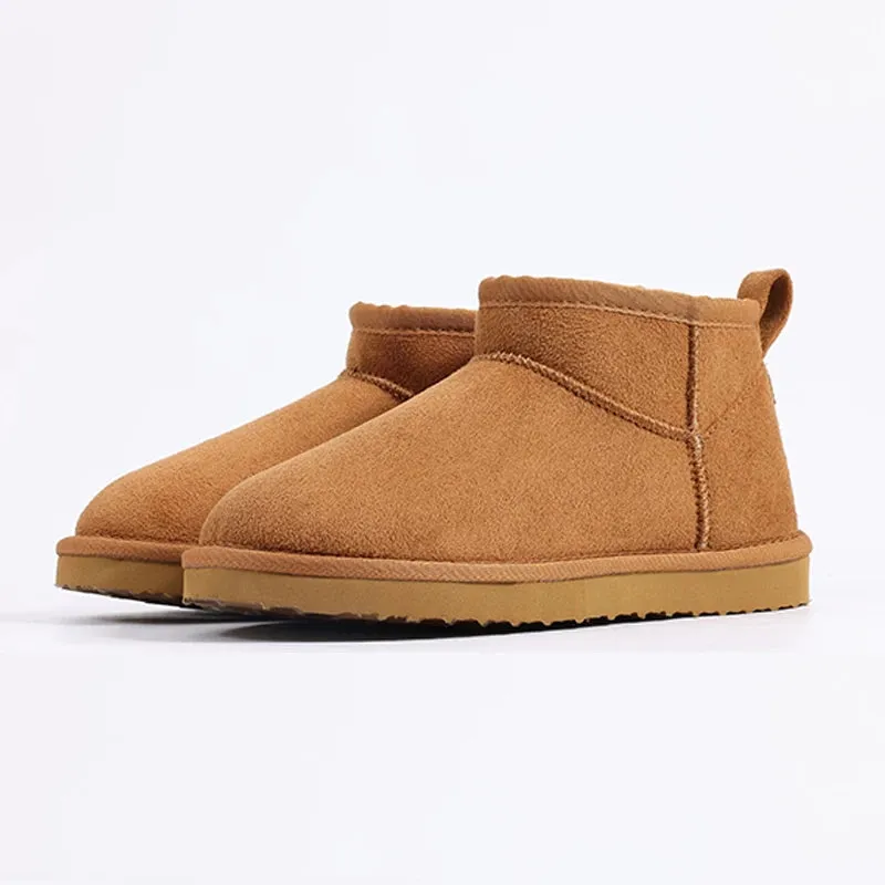 Warm Fuzzy Snow Boots for Winter