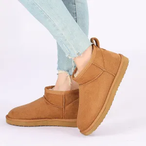 Warm Fuzzy Snow Boots for Winter