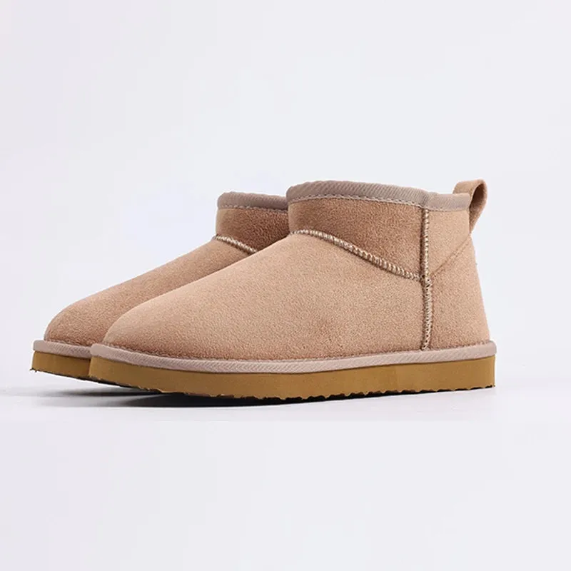 Warm Fuzzy Snow Boots for Winter