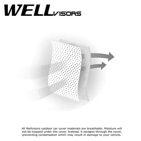 Well Visors All Weather Overland Car Cover For 4Runner (2010-2023)