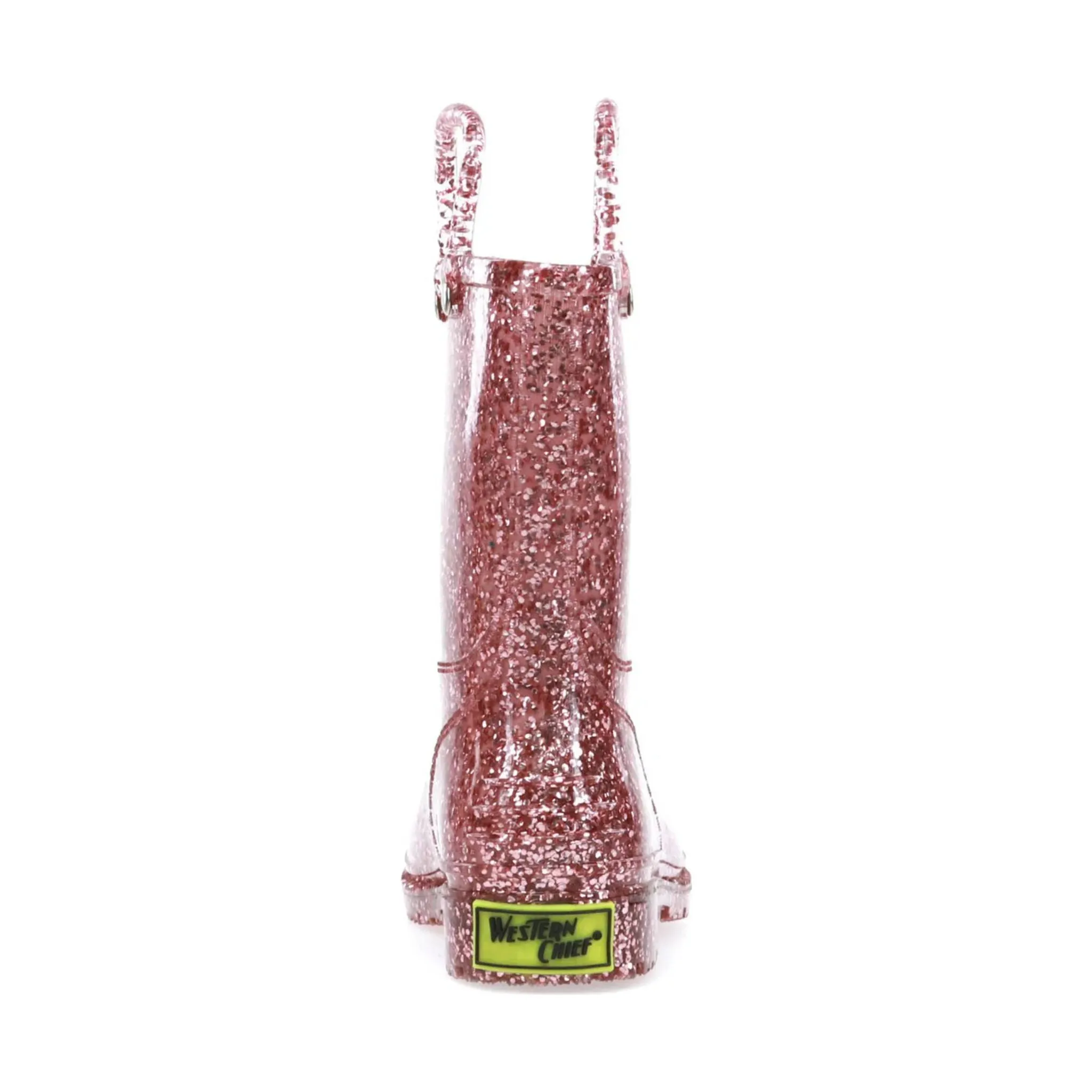 Western Chief Kids' Glitter Rain Boot - Rose Gold
