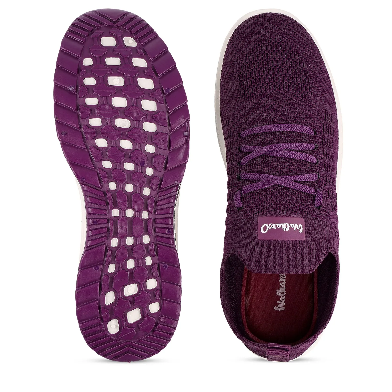 Women's Casual Shoes - WY3382 Purple