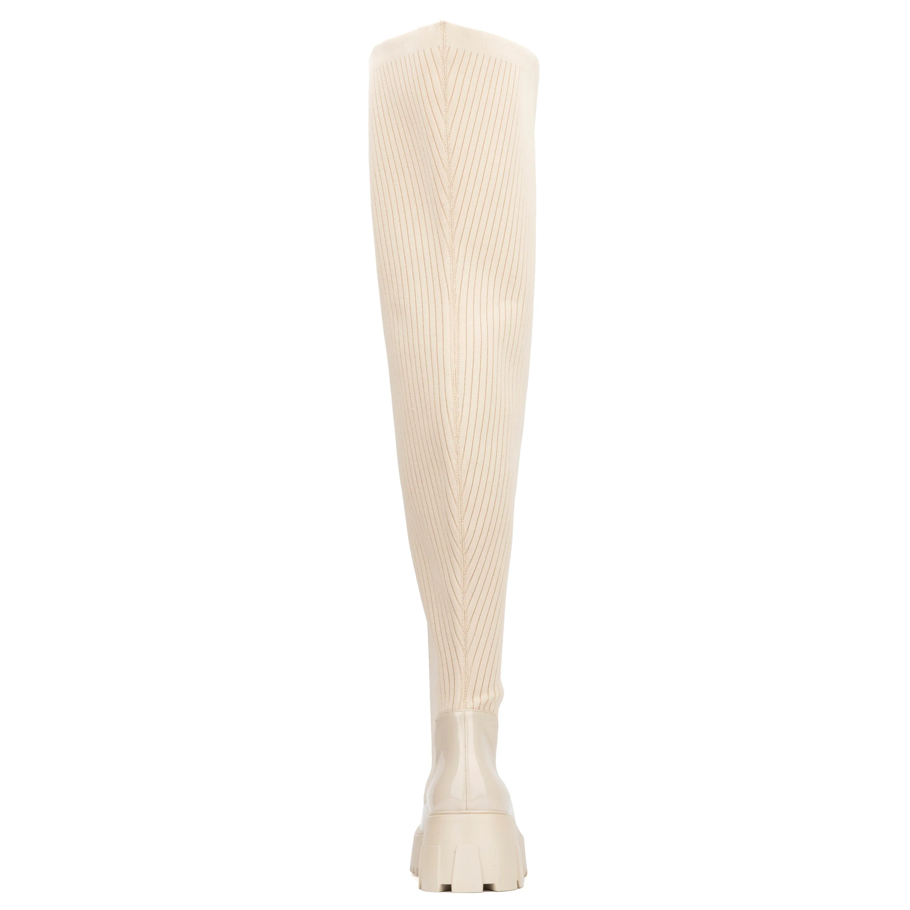 Women's Odelia - Lug Sole - Wide Width Thigh High Boots
