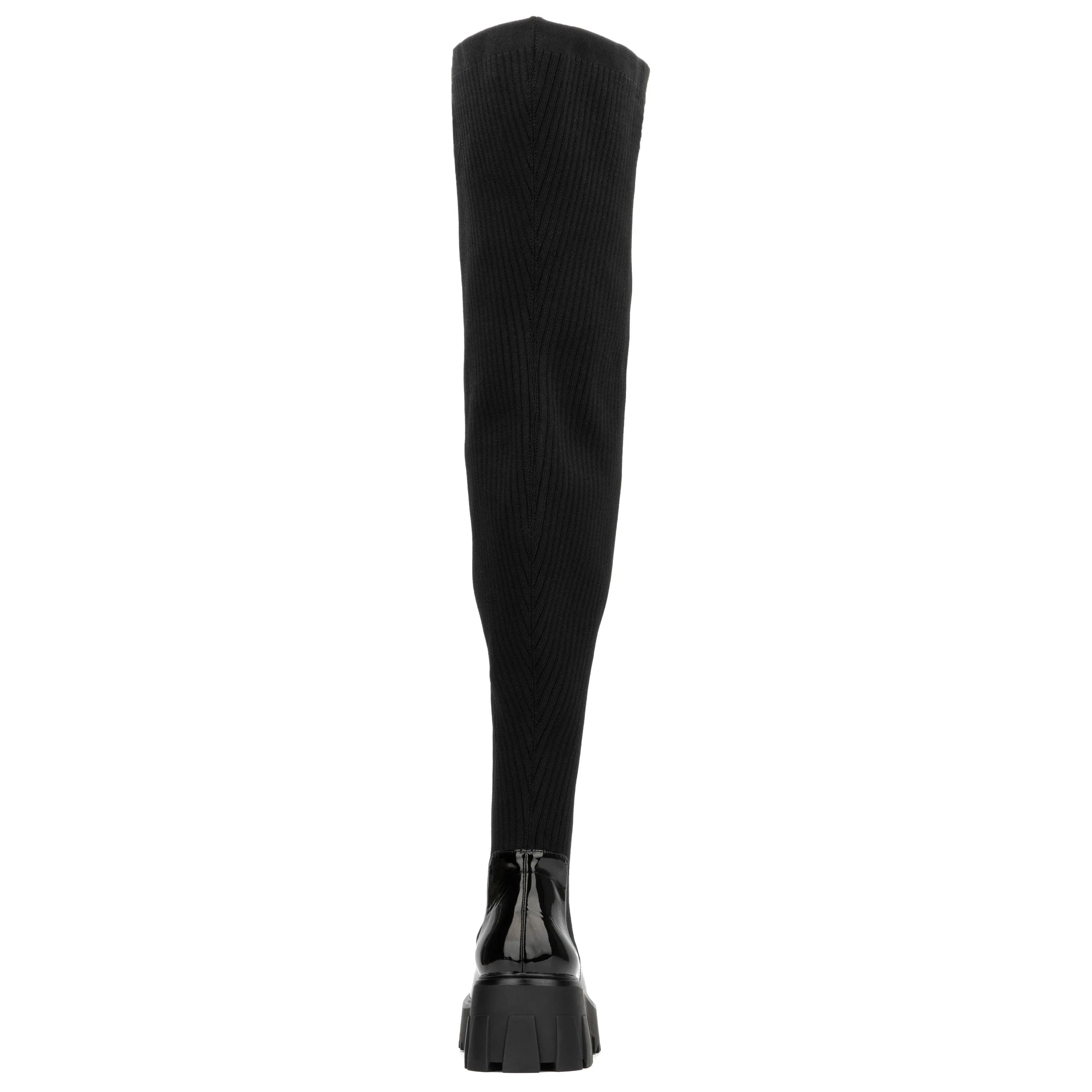 Women's Odelia - Lug Sole - Wide Width Thigh High Boots