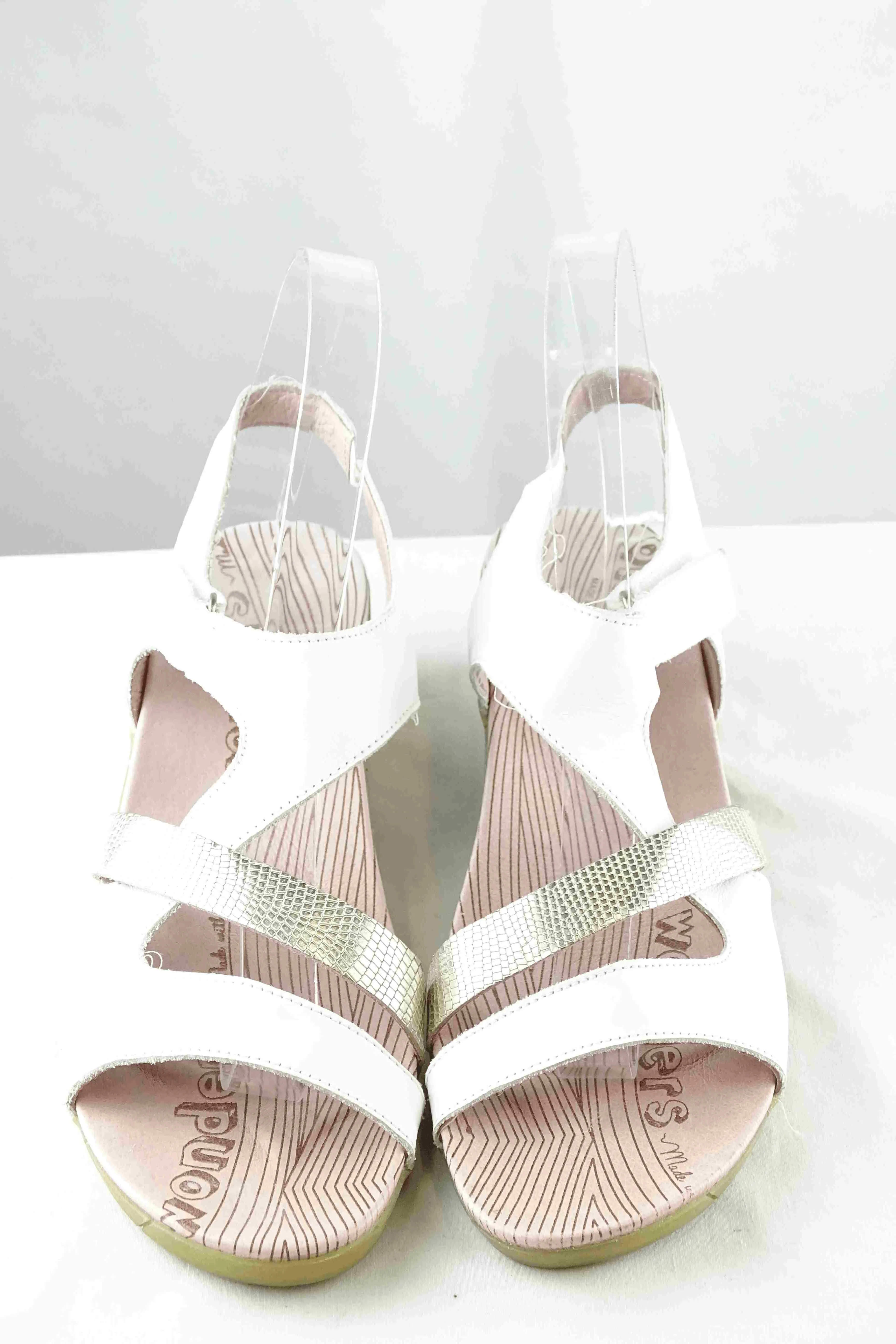 Wonders White Sandals 39