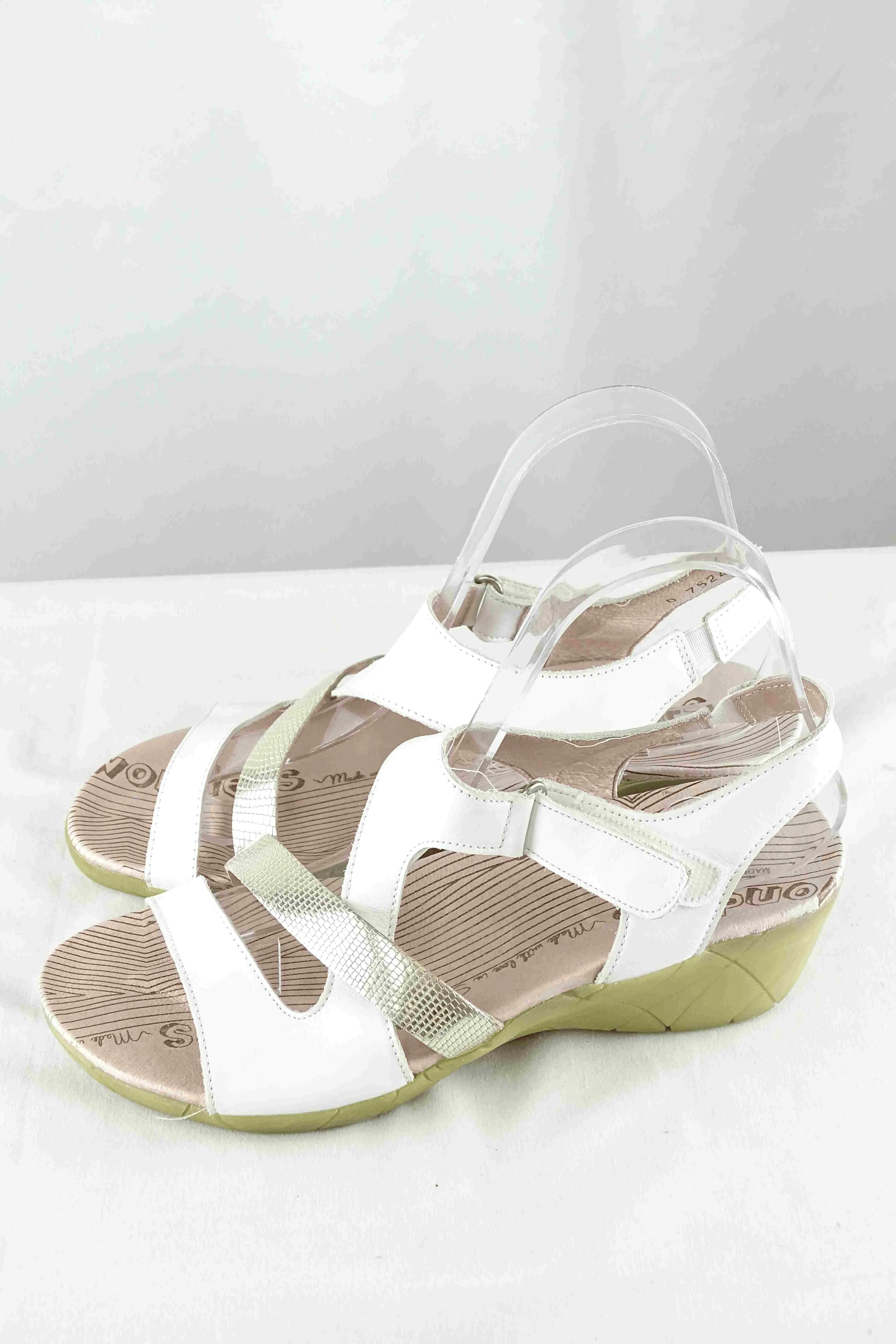 Wonders White Sandals 39