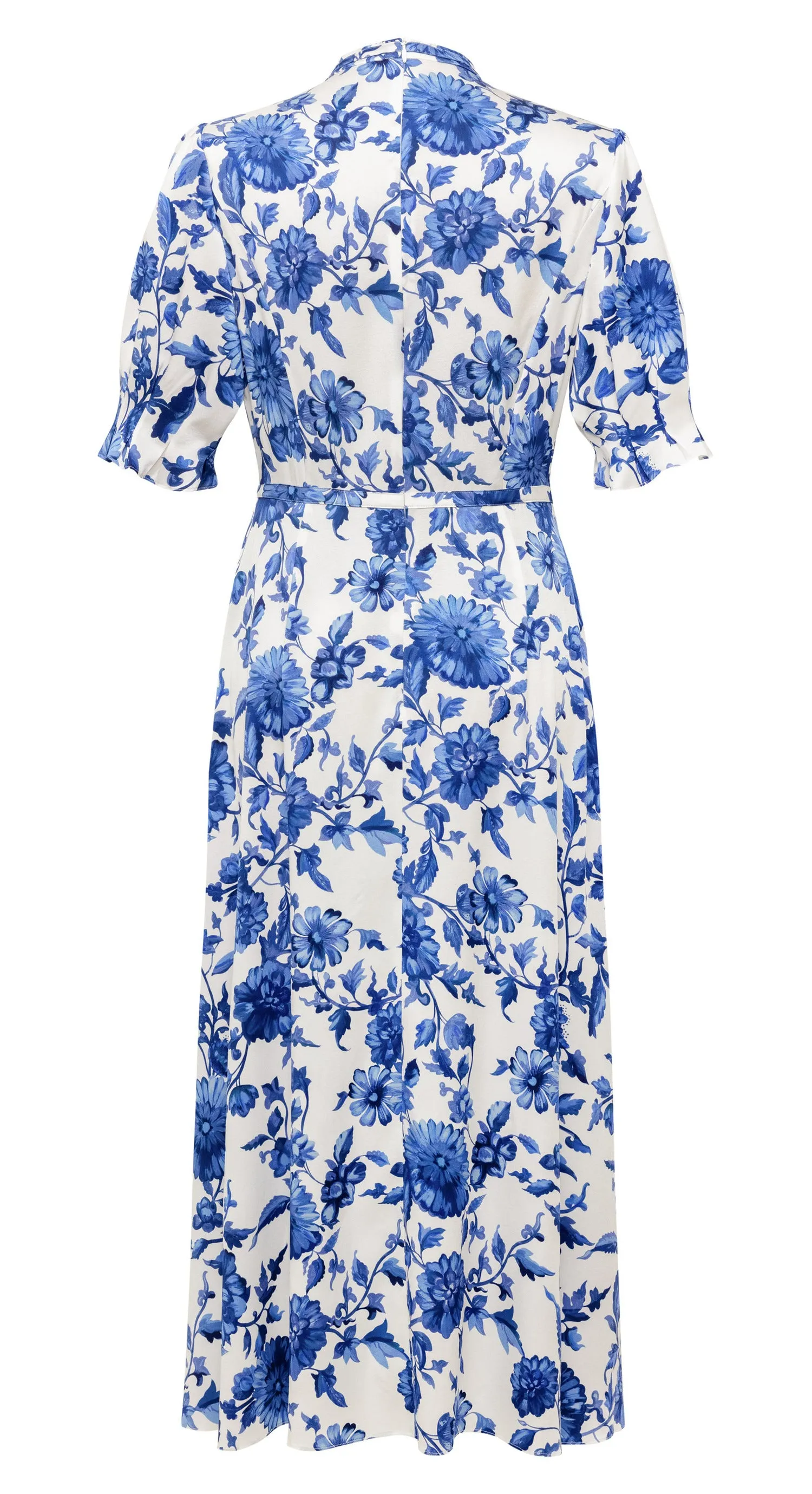YAYING Mulberry Silk Floral Print Dress