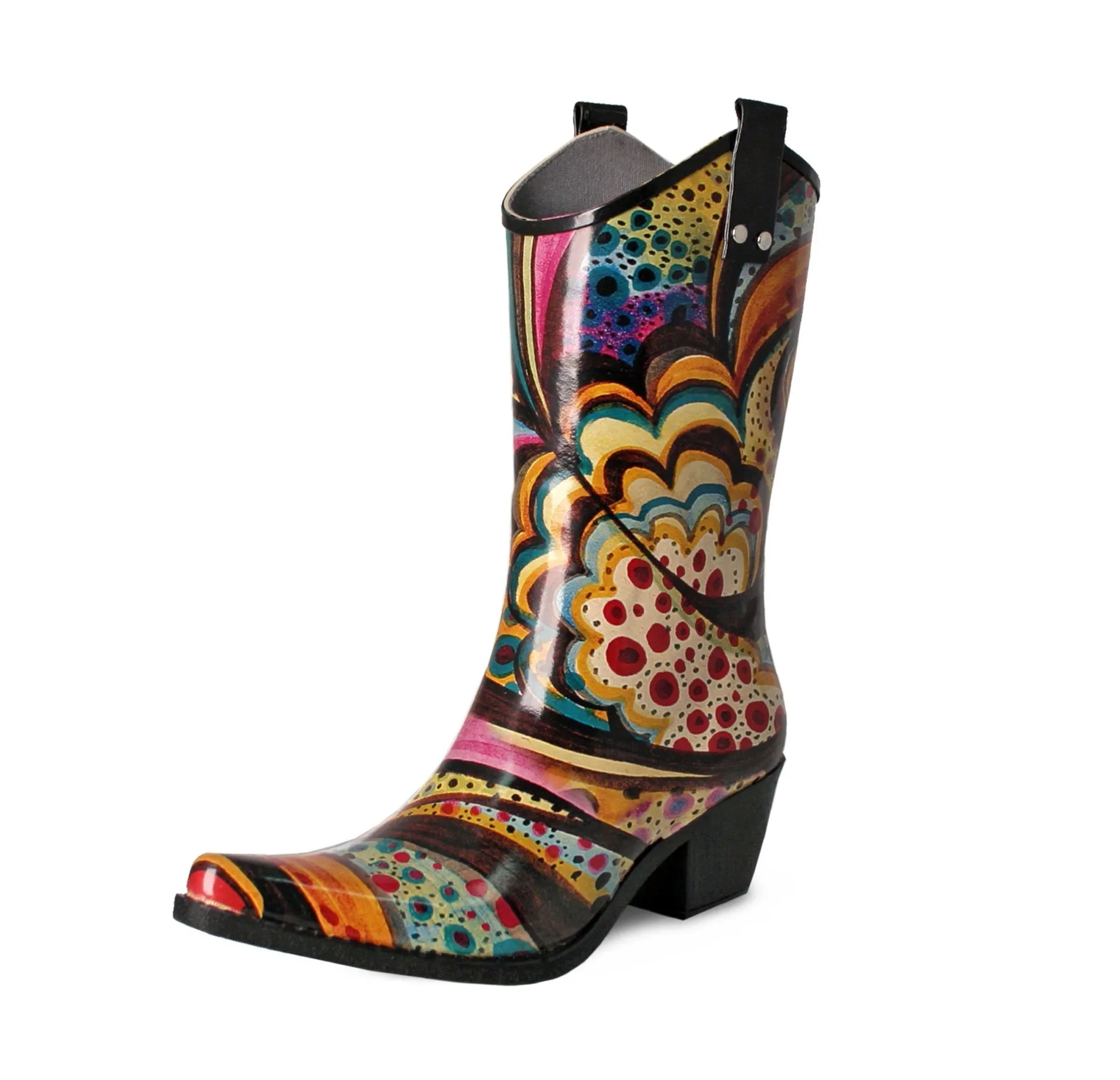 Yippy Cowboy Rain Boots