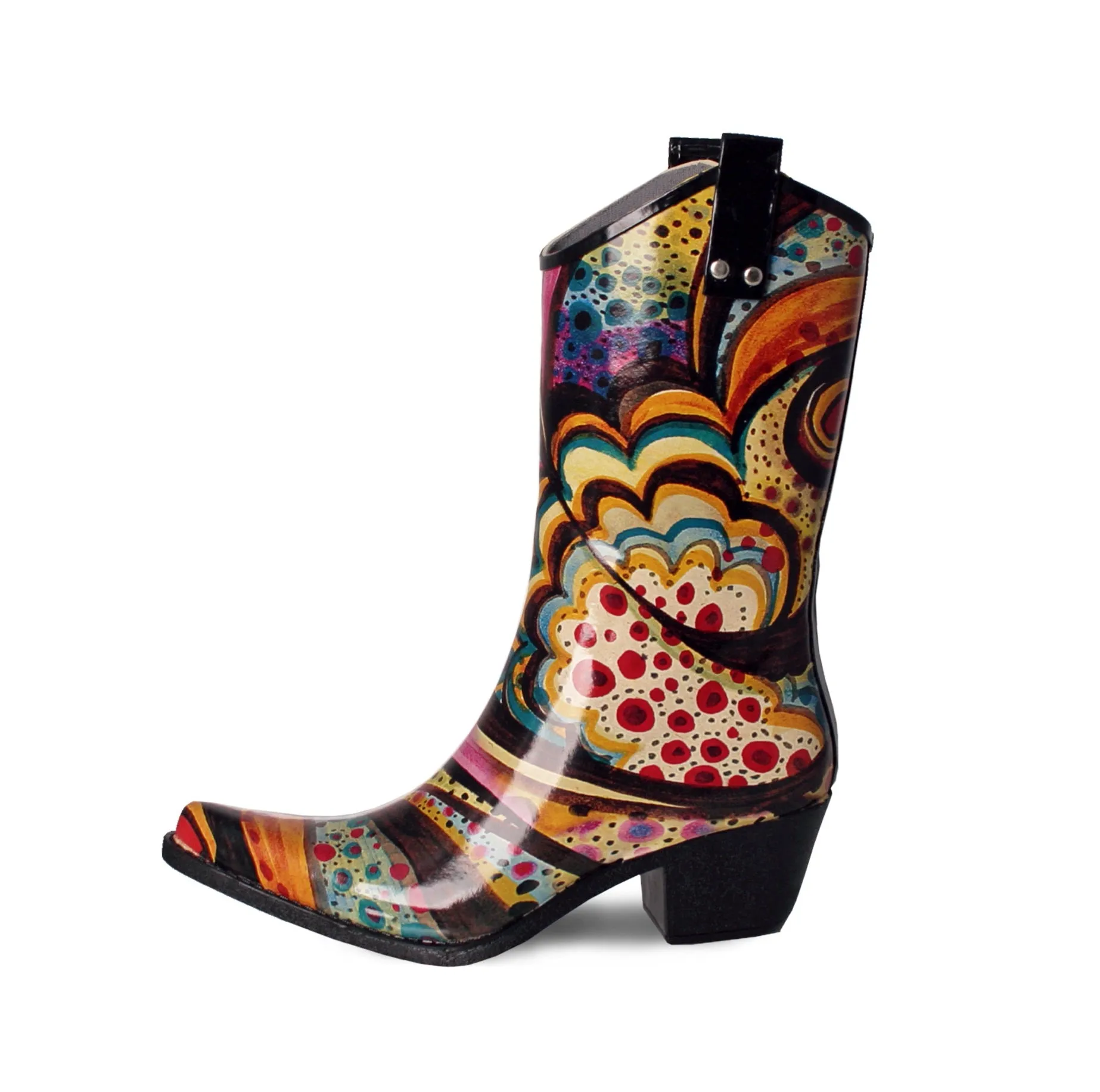 Yippy Cowboy Rain Boots
