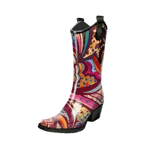 Yippy Cowboy Rain Boots