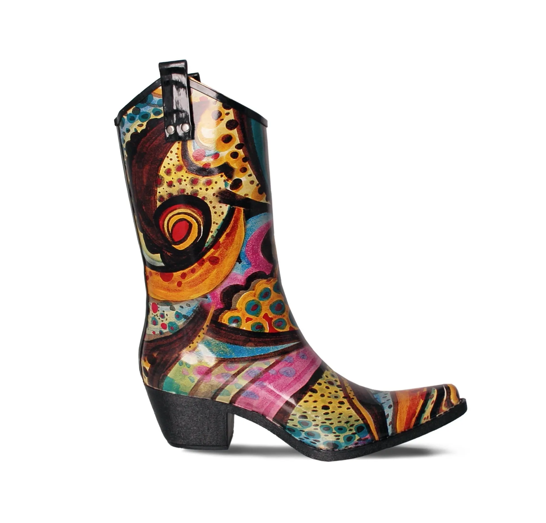 Yippy Cowboy Rain Boots